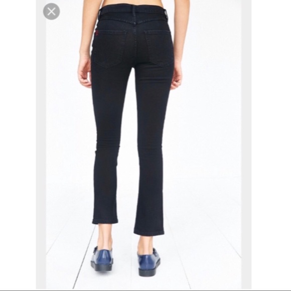 BDG drainpipe high rise cropped black jeans - Picture 2 of 7